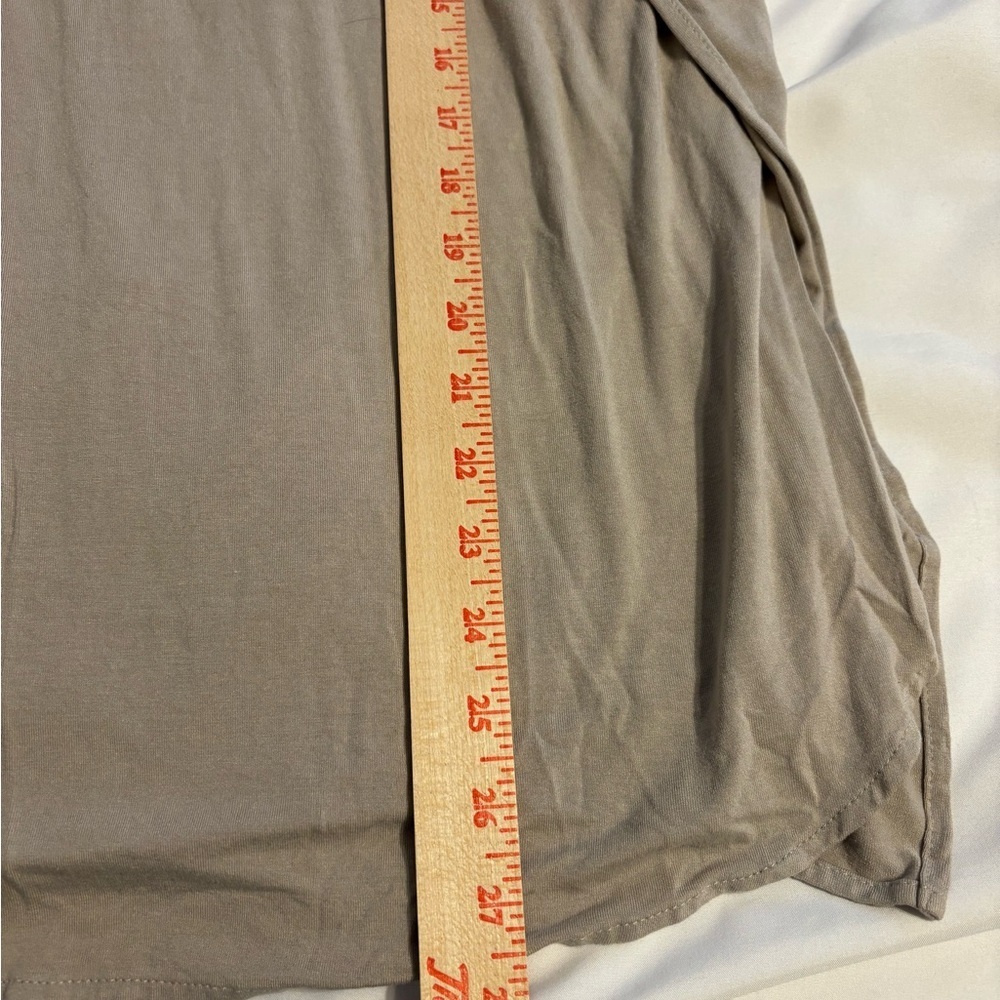 J. Jill Wearever Collection L Petite Taupe Knit Tunic - Picture 5 of 8